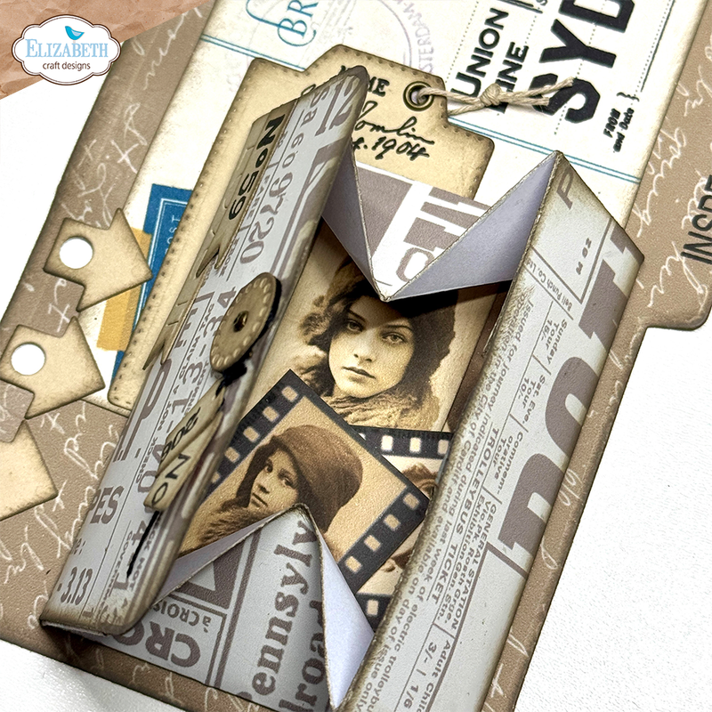 Elizabeth Craft Designs Die Set - Box Envelope, 2253