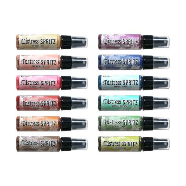 Tim Holtz Distress Spritz 1oz Bottle - I Want It All, TDU2ND12 (Second 12)