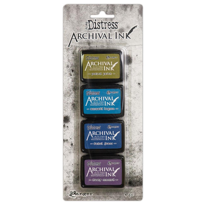 Tim Holtz Distress Archival Mini Ink Pads- Kit