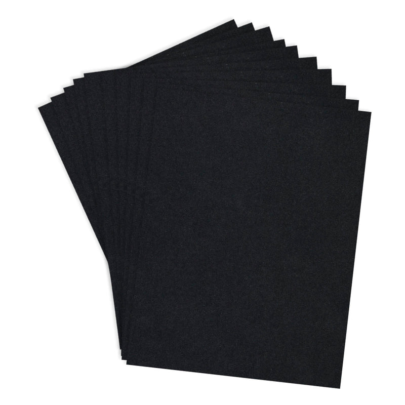 Spellbinders Colorwheel Cardstock 8.5x11 - Raven 10 Sheets, CS-8-147