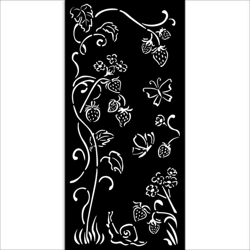Stamperia Stencil - Hidden Grove - Strawberries, KSTDL115