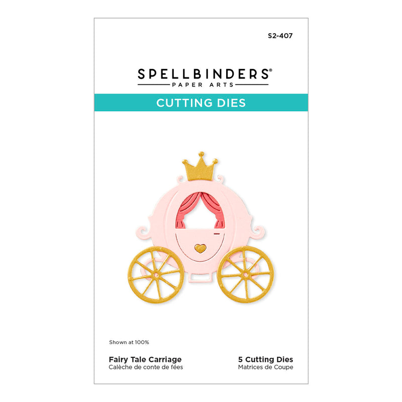 Spellbinders Etched Dies - Fairy Tale Carriage,  S2-407