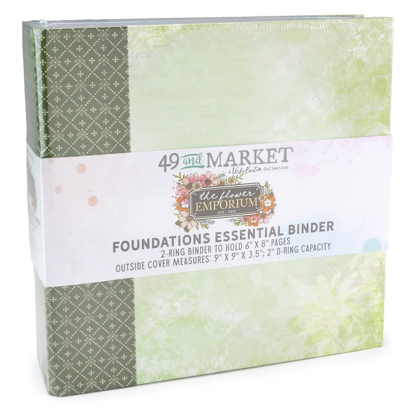 49 & Market - The Flower Emporium Foundations Essential Binder, VBF-31348 by Vicki Boutin