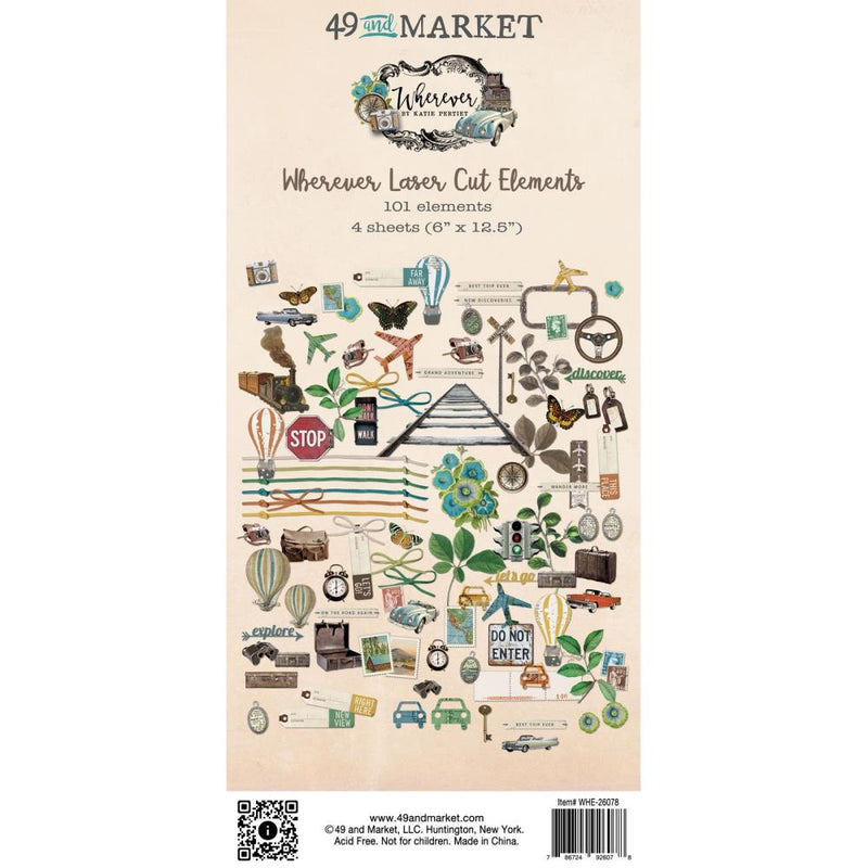 49 & Market Laser Cut Elements - Wherever, WHE26078