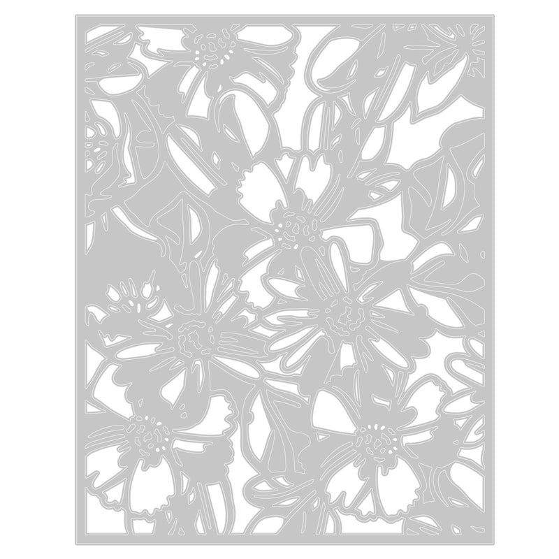 Sizzix Thinlits Die Set - Flowery, 665203 by: Tim Holtz