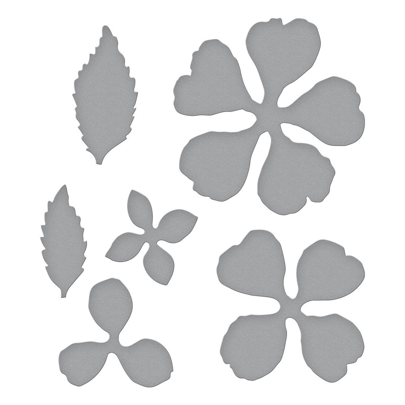 Spellbinders Etched Dies - Camellia, S4-1233