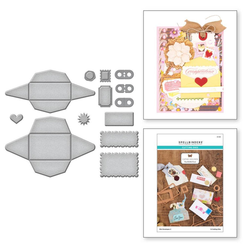 Spellbinders Etched Dies - Mini Envelopes 2, S7-233
