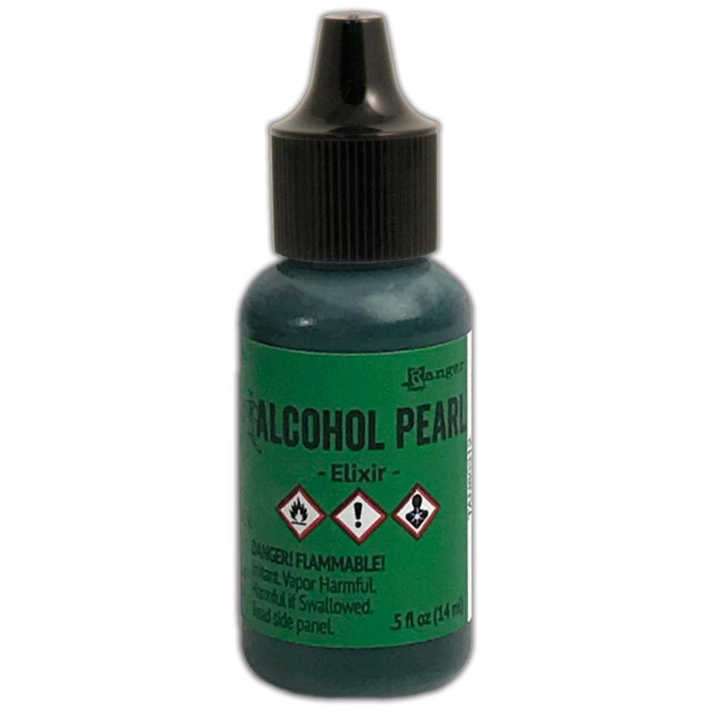 Tim Holtz Alcohol Pearls .05oz - Elixir, TAN80312