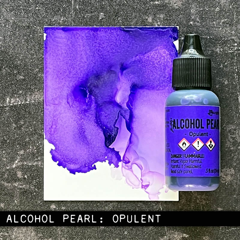 Tim Holtz Alcohol Pearls .05oz - Opulent, TAN80336