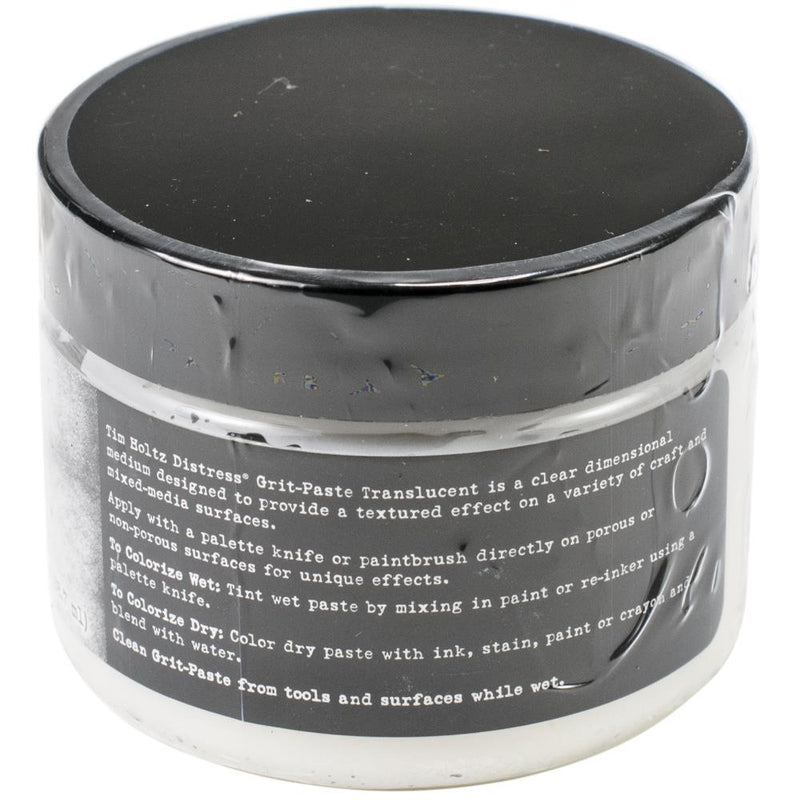 Tim Holtz Distress Grit Paste - Translucent 3oz, TDA71730 Old Label