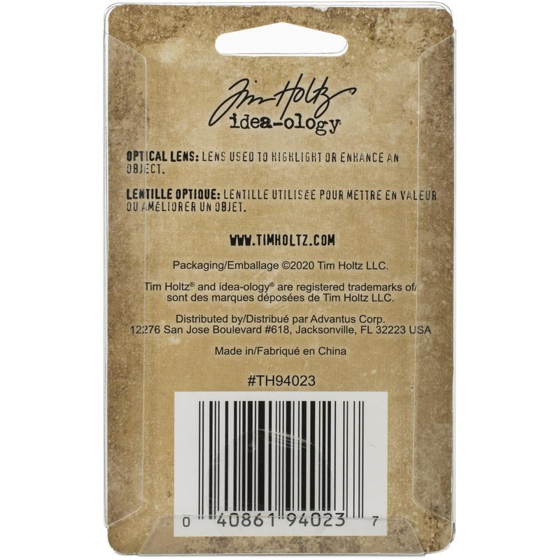 Tim Holtz Idea-ology - Optical Lens 2Pc, TH94023 Retired